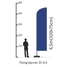 Flying banner ZC-4,5 (ZA 8004)